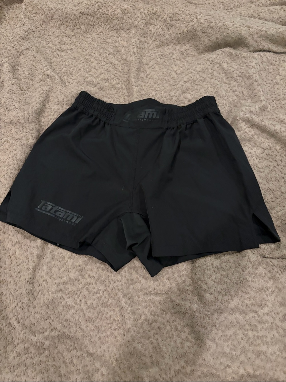 Tatami Men’s Black Athletic BJJ Shorts